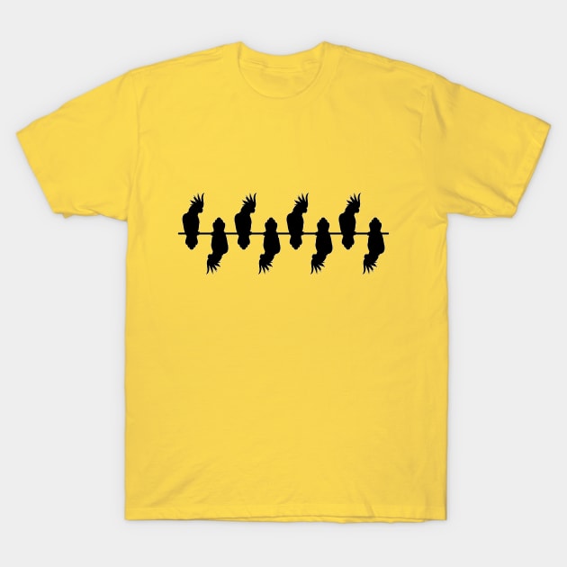 Parakeet Repeat T-Shirt by GrinningMonkey